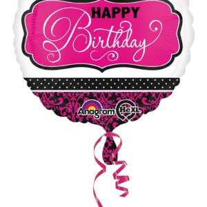 Balon cu helium Happy Birthday 43 cm Anagram