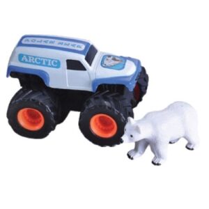 Masina cu animala mini (urs) Wild Republic