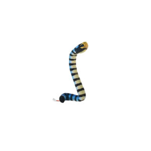 Jucarie de plus Sarpe albastru negru 30 cm Wild Republic