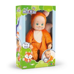 Smoby Papusa''MINIKISS ANIMAL DOLL''