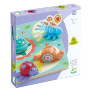 Puzzle din lemn Lilo DJECO