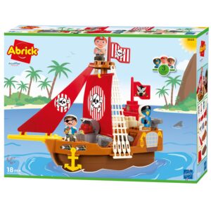 Ecoiffier Set Abrick Pirate Boat