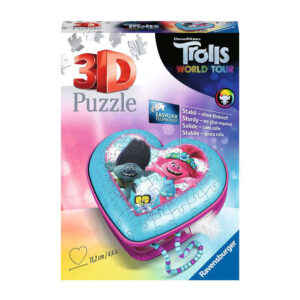 Puzzle 3D Trolls inima RAVENSBURGER