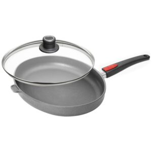 Tigaie peste inductie Nowo Titanium, maner detasabil, oval WOLL