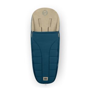 Plic carucior Platinum Footmuff Mountain Blue - turcuaz (2022) CYBEX
