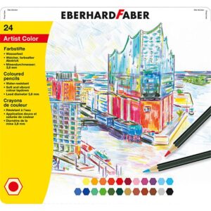 Set de creioane colorate 24 cul. Artist Color EBERHARD FABER