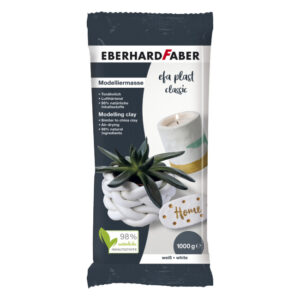 Lut pentru modelare alb 1000g EBERHARD FABER