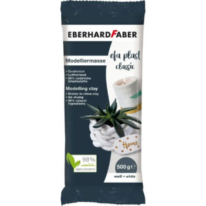 Lut pentru modelare alb 500g EBERHARD FABER