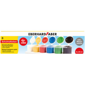 Set guase scolare 6 buc. 25 ml EFA Color EBERHARD FABER