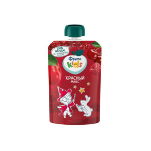ФрутоKids пюре красный микс 12x90