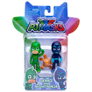 Jocuri set 2 buc 8cm Gecko si Ninja PJ Masks
