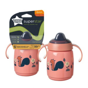 TT Cana Sippee (6+) 300ml (roz) cu protectie Bacshield