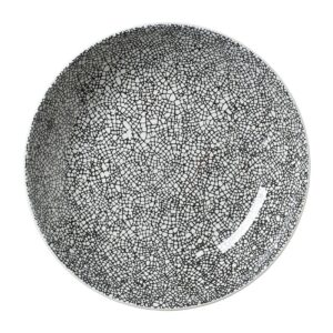 Bol negru InkCrackle 20,5cm
