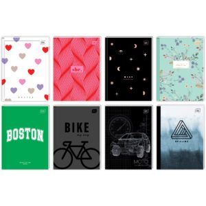 Caiet INTERDRUK А5/96 coperta tare, metematica