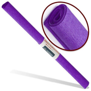 Hirtie creponata INTERDRUK Classic 200x50 cm violet