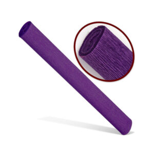 Hirtie creponata INTERDRUK Premium 200x50 cm violet