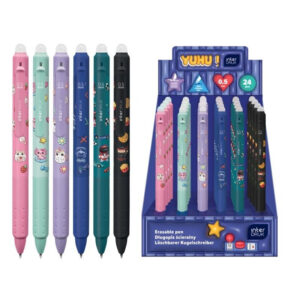 Pix scrie-sterge 0.5mm Yuhu, albastru, ass. INTERDRUK