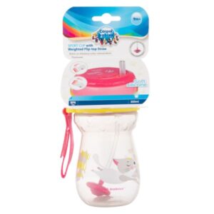 Cana necurgatoare sport cu tub de silicon Cat 350ml Canpol