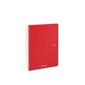 Carnet notite A5 Ecoqua 90 gr/m2, 70 foi Lampone, cu spira Fabriano, Fedrigoni