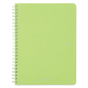 Carnet notite A5 Ecoqua 90 gr/m2, 70 foi Lime, matem. cu spira Fabriano, Fedrigoni