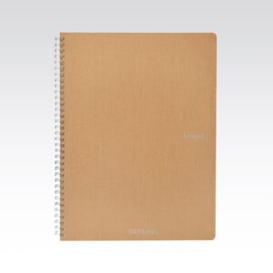 Carnet A4 Ecoqua 90 gr/m2, 70 foi Bruno, punctat, cu spira Fabriano, Fedrigoni