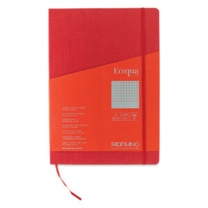 Carnet A4 Ecoqua Plus 90 gr/m2, 80 foi Lampone, matem. Fabriano, Fedrigoni