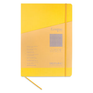 Carnet A4 Ecoqua Plus 90 gr/m2, 80 foi Limone, matem. Fabriano, Fedrigoni