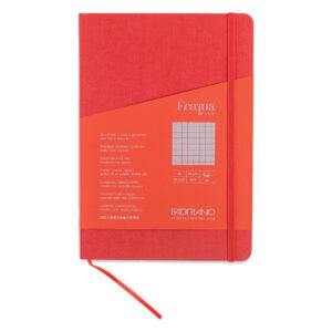 Carnet notite A5 Ecoqua Plus 90 gr/m2, 80 foi Lampone, matem. Fabriano, Fedrigoni