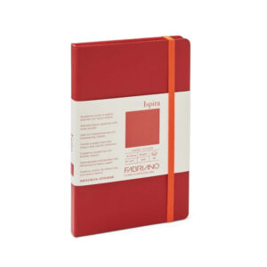 Carnet notite Ispira 85 gr/m2, 9x14cm, 96 foi, Red Fabriano, Fedrigoni