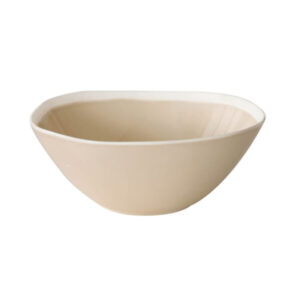 Bol Ceramica de salata 22,5x19,5cm Abitare - bej EASYLIFE