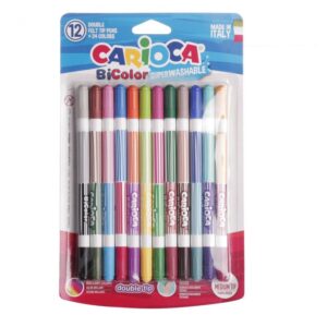 Set carioci BiColor 12 buc. Carioca