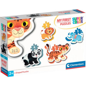Puzzle 2-3-4-5-buc My first puzzles Animale salbatice Clementoni