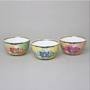 Set 3buc mini bol 9,5x5cm Ete Savage LAMART