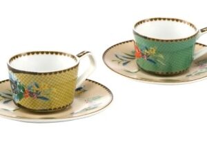 Set 2 cesti cafea/farfurie Ete Savage LAMART