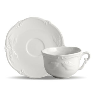 Set ceasca ceai 400ml Rocaille White GIEN
