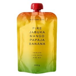 Piure mere-mango-papaya-banana 200g Nutrino Lab