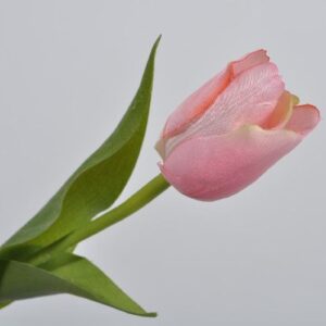 Floare artificiala Lalea roz 36 cm SILKKA