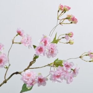 Ramura flori artificiale roz 53 cm SILKKA