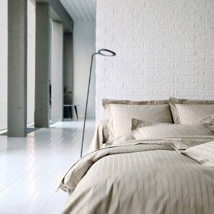 Cearsaf pentru pilota 260/240 DIVINE gri BLANC DES VOSGES