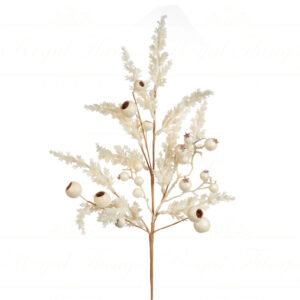 Creanga alba berry 65cm GOODWILL