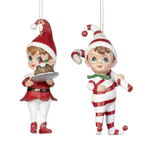 Jucarie brad Xmas elf in ass/2 11,5cm GOODWILL