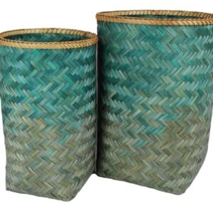 Set 2 buc. cos bamboo verde 38x54 cm KERSTEN