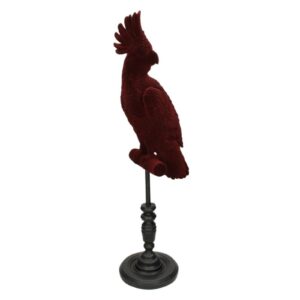 Decor Papagal rosu 16,5 cm KERSTEN