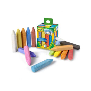 Set de creta 16 buc. p/u trotuar cul. asortate CRAYOLA