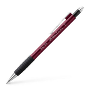 Creion mecanic 0,5mm Grip 1345, wine red Faber Castell