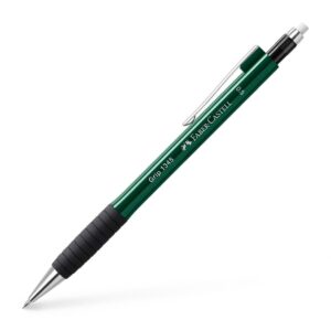 Creion mecanic 0,5mm Grip 1345, green Faber Faber Castell