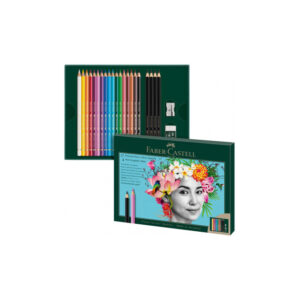Set creioane colorate Polycoromos si Pitt 23 cul. Faber Castell
