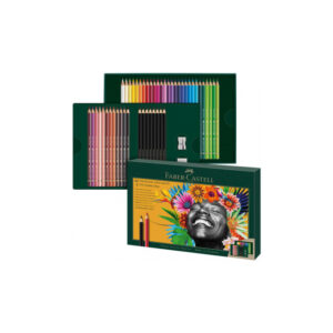 Set creioane colorate Polycoromos si Pitt 50 cul. Faber Castell