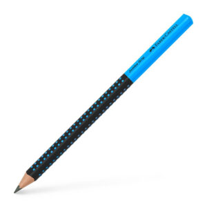 Creion grafit HB Jumbo Grip 2001 Two Tone bl./blue Faber Castell