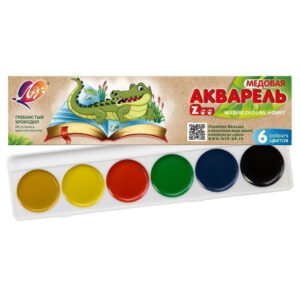 Acuarela ZOO 6 culori. fara periuta Luci